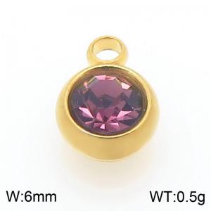 Stainless Steel Charms - KLJ11130-ZWGYL