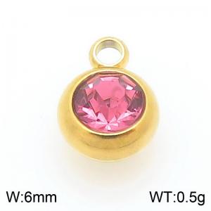 Stainless Steel Charms - KLJ11132-ZWGYL