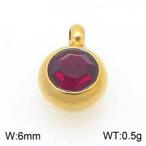 Stainless Steel Charms - KLJ11133-ZWGYL