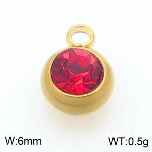 Stainless Steel Charms - KLJ11135-ZWGYL