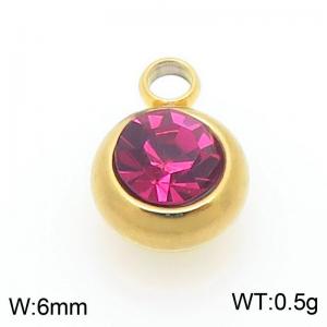 Stainless Steel Charms - KLJ11136-ZWGYL