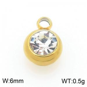 Stainless Steel Charms - KLJ11137-ZWGYL