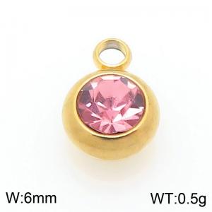 Stainless Steel Charms - KLJ11138-ZWGYL
