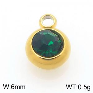 Stainless Steel Charms - KLJ11141-ZWGYL