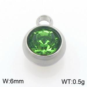 Stainless Steel Charms - KLJ11143-ZWGYL
