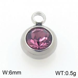 Stainless Steel Charms - KLJ11145-ZWGYL