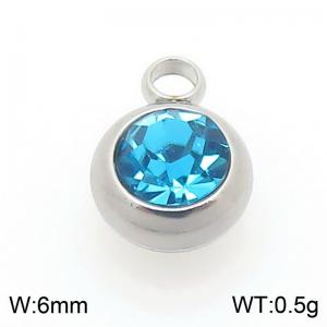 Stainless Steel Charms - KLJ11146-ZWGYL