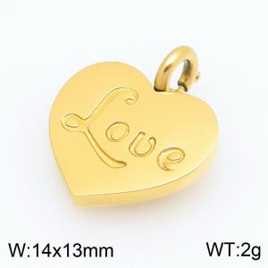 Stainless Steel Charms - KLJ11367-Z