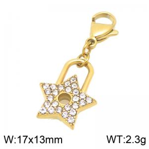 Stainless Steel Charms - KLJ11433-Z