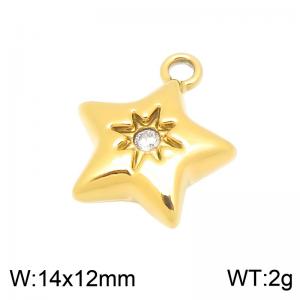 Stainless Steel Charms - KLJ11801-ZLA