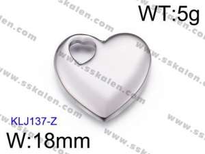 Stainless Steel Charms - KLJ137-Z