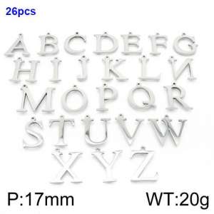 Stainless Steel Charms - KLJ1434-Z