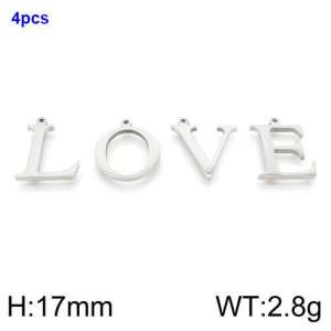 Stainless Steel Charms - KLJ1436-Z