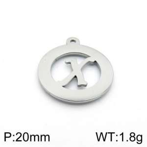 Stainless Steel Charms - KLJ1493-Z