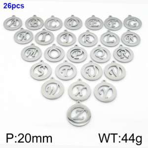 Stainless Steel Charms - KLJ1496-Z