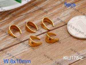 Stainless Steel Pendant Clasp--5pcs Pirce - KLJ177-Z