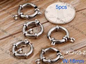 Stainless Steel Charms - KLJ195-Z