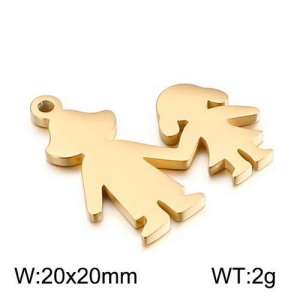 Stainless Steel Charms - KLJ2347-Z