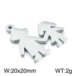 Stainless Steel Charms - KLJ2348-Z