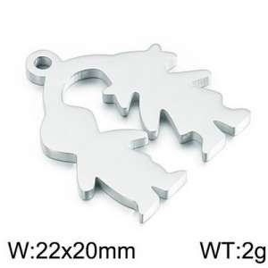 Stainless Steel Charms - KLJ2349-Z