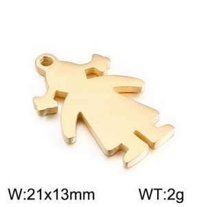 Stainless Steel Charms - KLJ2352-Z