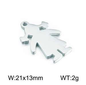 Stainless Steel Charms - KLJ2353-Z
