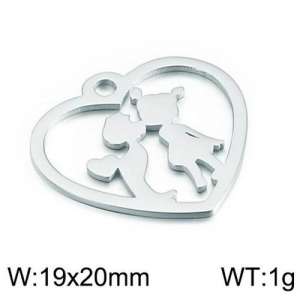 Stainless Steel Charms - KLJ2363-Z