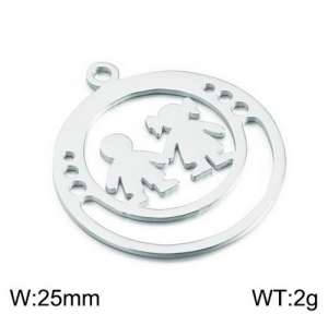 Stainless Steel Charms - KLJ2365-Z