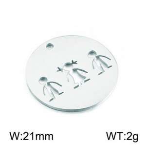 Stainless Steel Charms - KLJ2366-Z