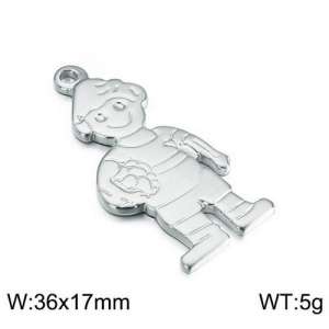 Stainless Steel Charms - KLJ2418-Z