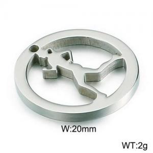 Stainless Steel Charms - KLJ2633-Z
