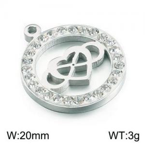 Stainless Steel Charms - KLJ2716-Z