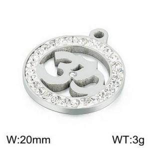 Stainless Steel Charms - KLJ2723-Z
