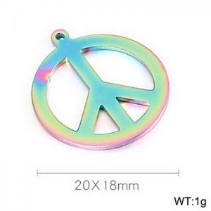 Stainless Steel Charms - KLJ3054-Z
