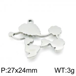 Stainless Steel Charm - KLJ3667-Z