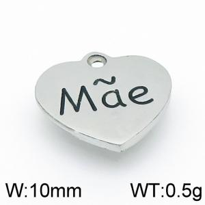 Stainless Steel Charm - KLJ3848-Z