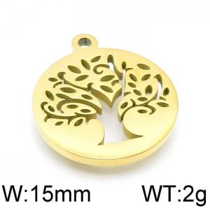 Stainless Steel Charm - KLJ4289-Z