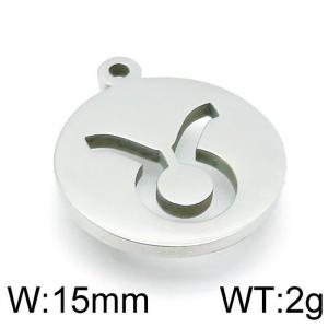 Stainless Steel Charm - KLJ4465-Z