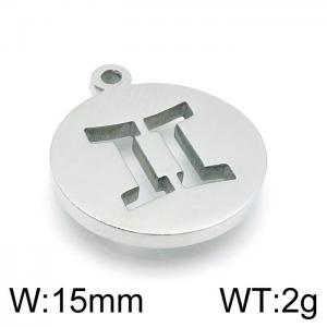 Stainless Steel Charm - KLJ4467-Z