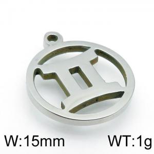 Stainless Steel Charm - KLJ4468-Z