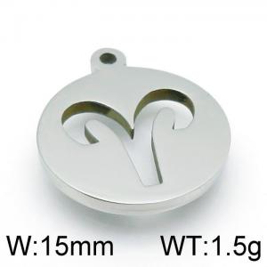 Stainless Steel Charm - KLJ4488-Z