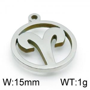 Stainless Steel Charm - KLJ4496-Z