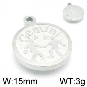 Stainless Steel Charm - KLJ4524-Z