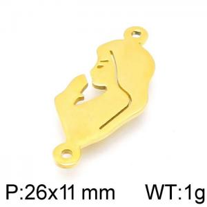 Stainless Steel Charm - KLJ4873-Z