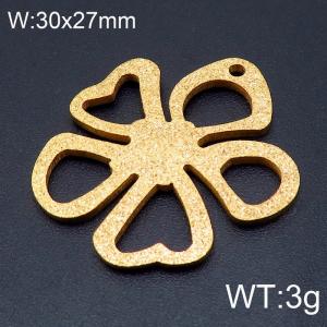 Stainless Steel Charm - KLJ6468-Z