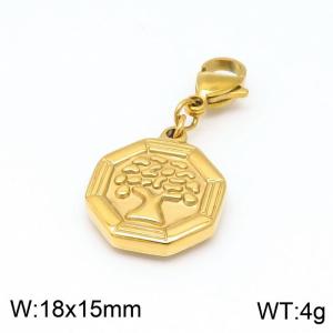 Stainless Steel Charms - KLJ6889-Z