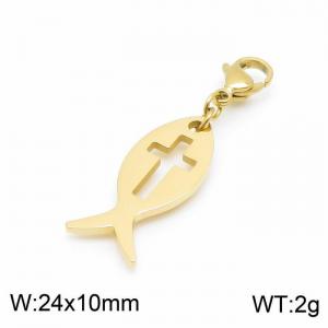 Stainless Steel Charms with Lobster - KLJ6985-Z