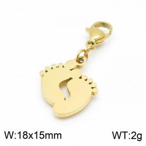 Stainless Steel Charms with Lobster - KLJ6995-Z
