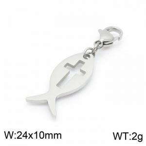 Stainless Steel Charms with Lobster - KLJ7002-Z