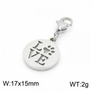 Stainless Steel Charms with Lobster - KLJ7005-Z